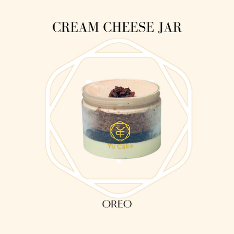 Oreo Cream Cheese Jar