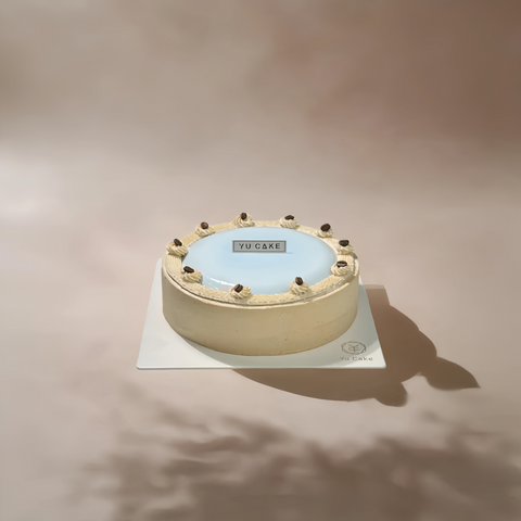 【NEW】Iced Blue Coffee Mille Crepe Cake (Whole)