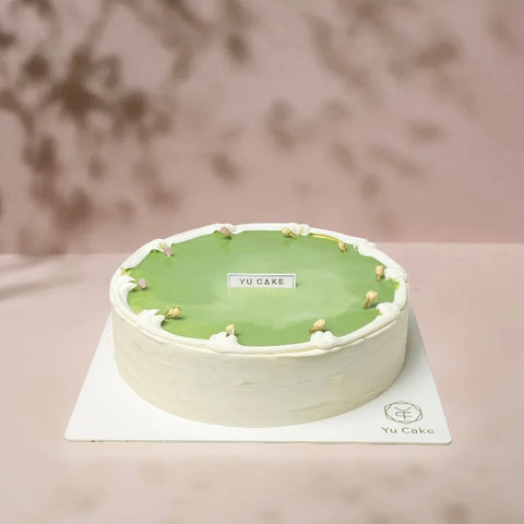 【NEW】Jasmine Matcha Yogurt Mille Crepe Cake (Whole)
