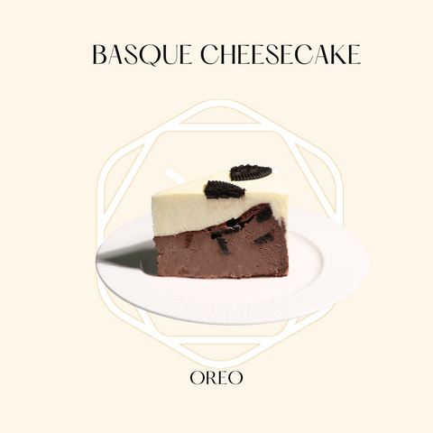 【NEW】 Oreo Basque Cheesecake (Slice)