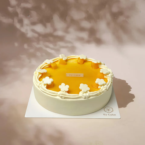 【NEW】Apricot Yogurt Mille Crepe Cake (Whole)