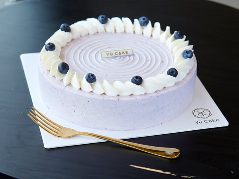 Blueberry Yogurt  Mille Crepe Cake (8")